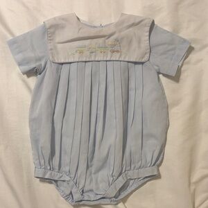 Petit Ami Light Blue One Piece